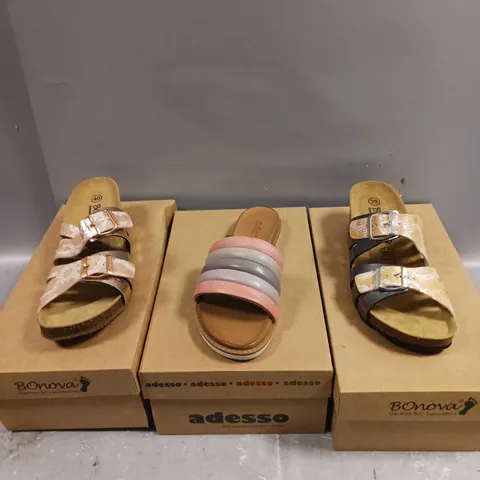 APPROXIMATELY 10 ASSORTED PAIRS FOOTWEAR PRODUCTS IN VARIOUS STYLES & SIZES