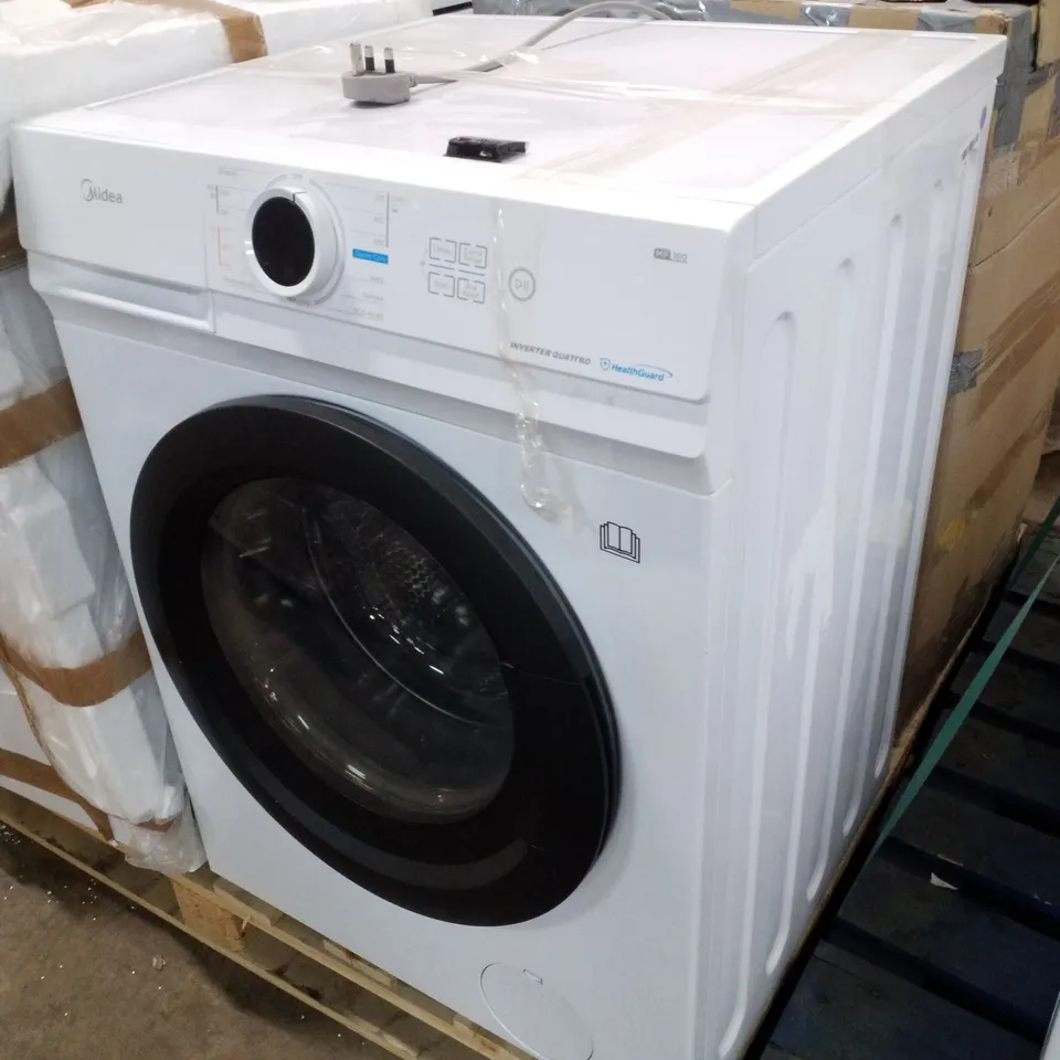 MIDEA MF10ED80B FREESTANDING WASHER DRYER, 1400RPM, 8KG/5KG LOAD, WHITE