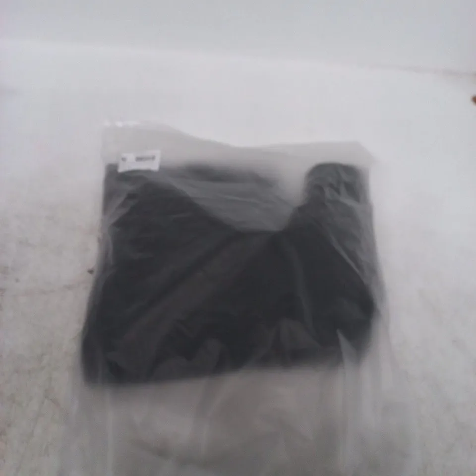 WOMEN'S BLACK DROP HEM MINI DRESS – SIZE L (TJ LABEL)