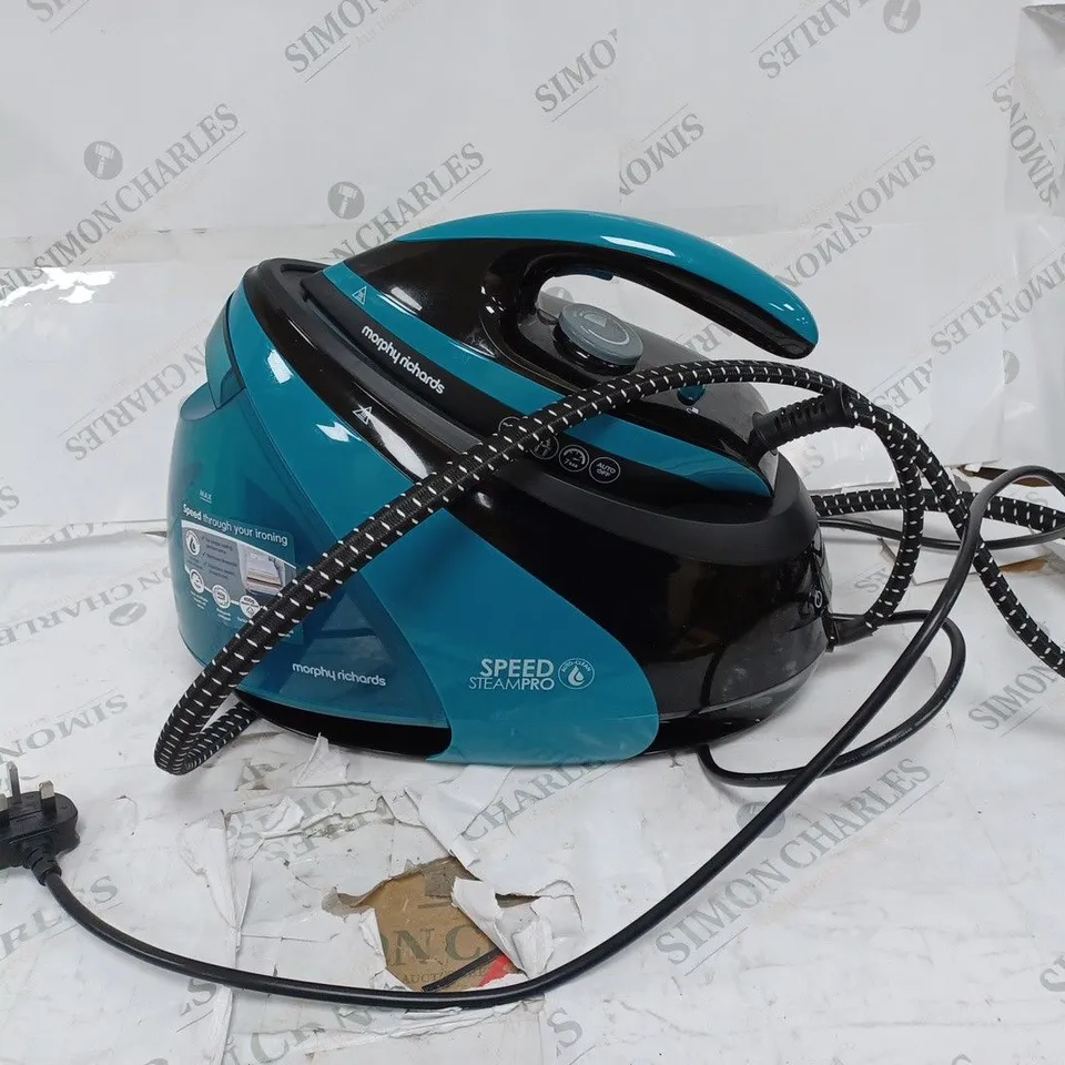BOXED MORPHY RICHARDS 332101 AUTO CLEAN SPEED STEAM PRO 7 BAR STEAM GENERATOR IRON