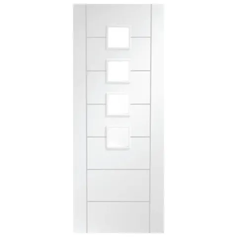 BOXED INTERNAL GLAZED WHITE PRIMED PALERMO