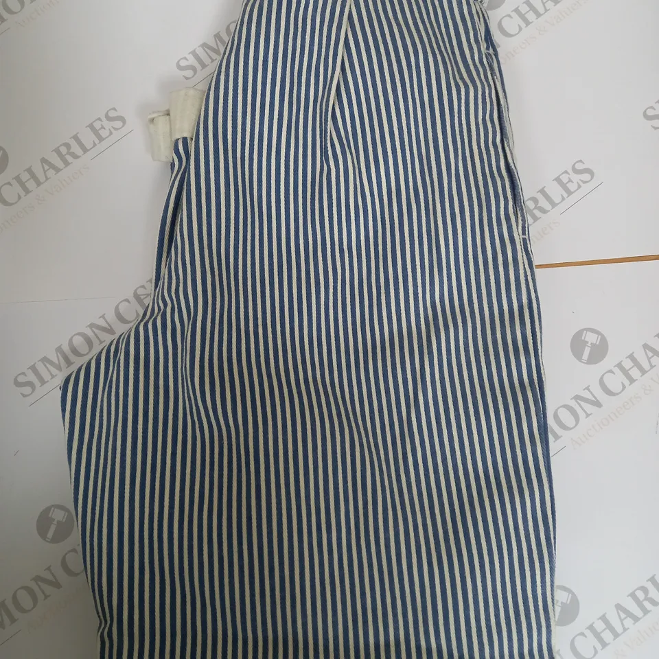 LUCY AND YAK PINSTRIPPED TROUSERS SIZE W26 L30