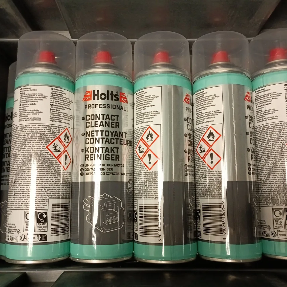 APPROXIMATELY 10 HOLTS PROFESSIONAL CONTACT CLEANERS (500ML) - COLLECTION ONLY