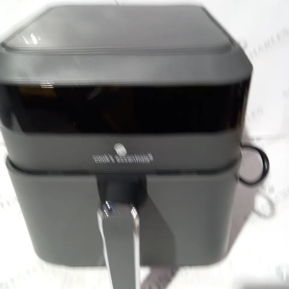 BOXED COOK'S ESSENTIALS 5.8L AIR FRYER IN SLATE GREY