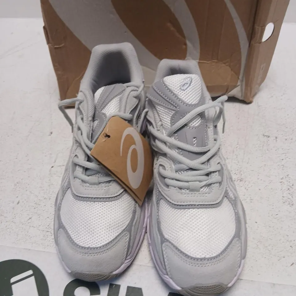 ASICS GEL-NYC GREY/WHITE SNEAKERS UK9 (US10) – BOXED