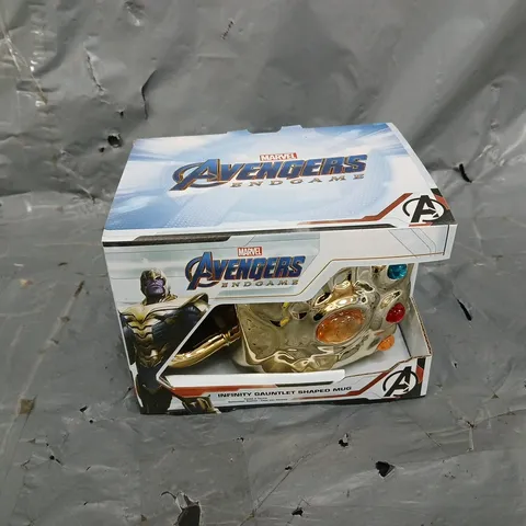 MARVEL AVENGERS INFINITY GAUNTLET SHAPED MUG