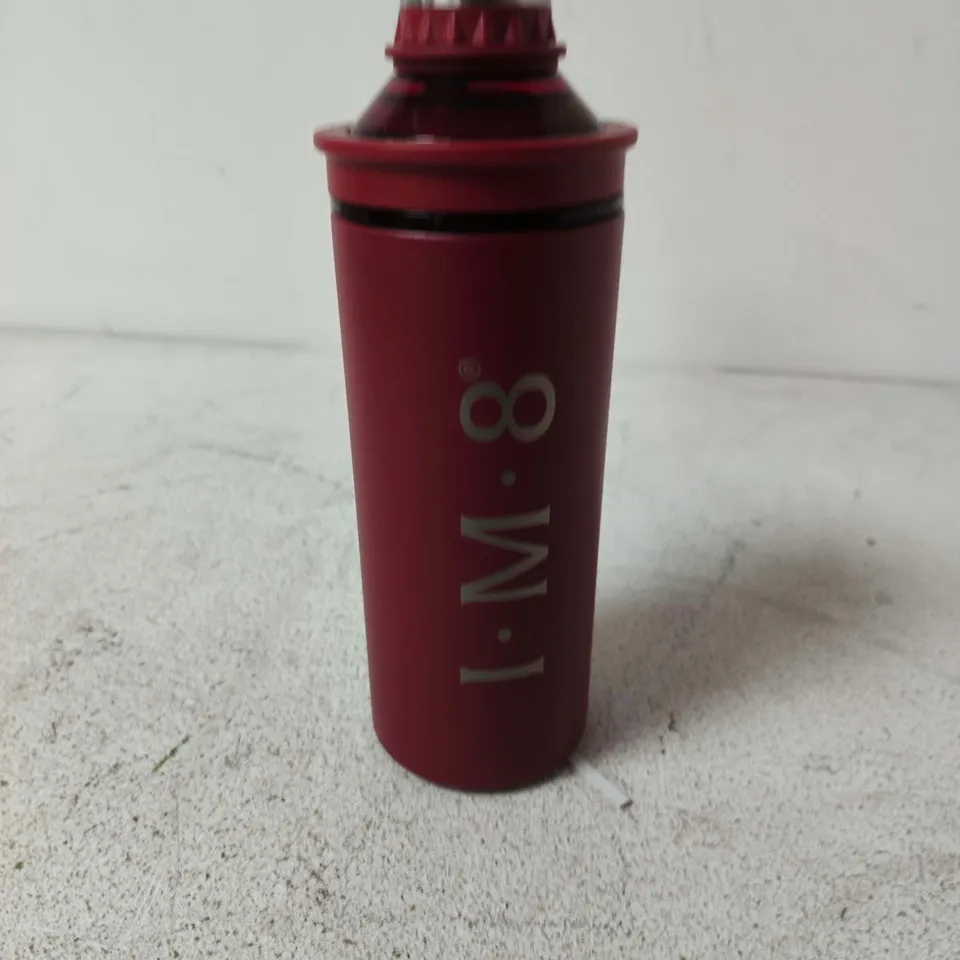 IM8 SIGNATURE RED CUP – DOUBLE-WALL STAINLESS STEEL, 19.5 FL OZ (577 ML), RED