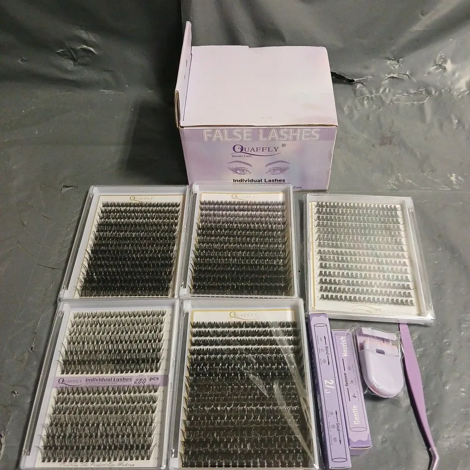 BOXED QUAFFLY FALSE LASHES KIT