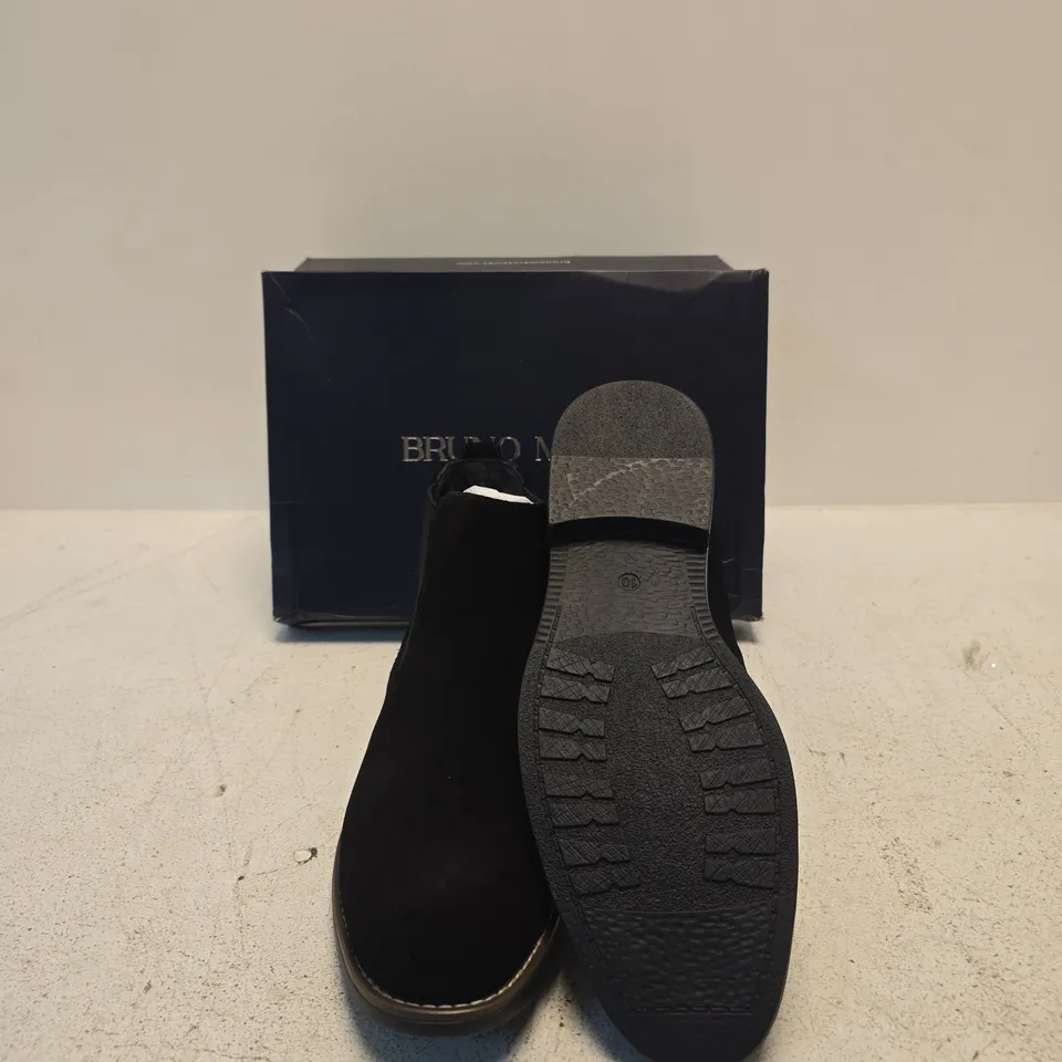 BRUNO MARC URBAN-06 BLACK BOOTS – UK 9