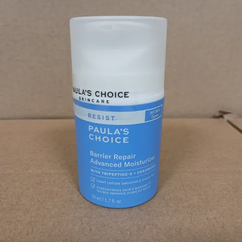 SEALED PAULA'S CHOICE BARRIER REPAIR ADVANCED MOISTURISER 50ML