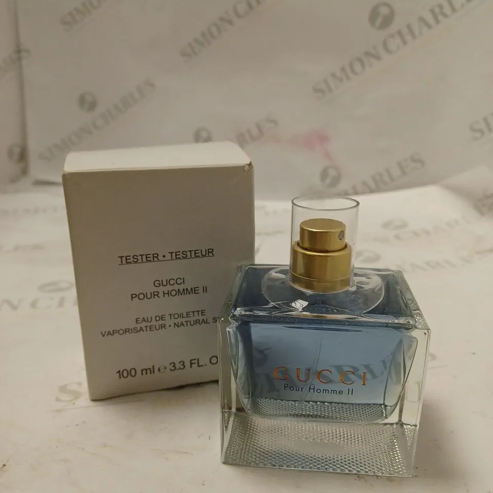 GUCCI POUR HOMME II EAU DE TOILETTE NATURAL SPRAY 100ML