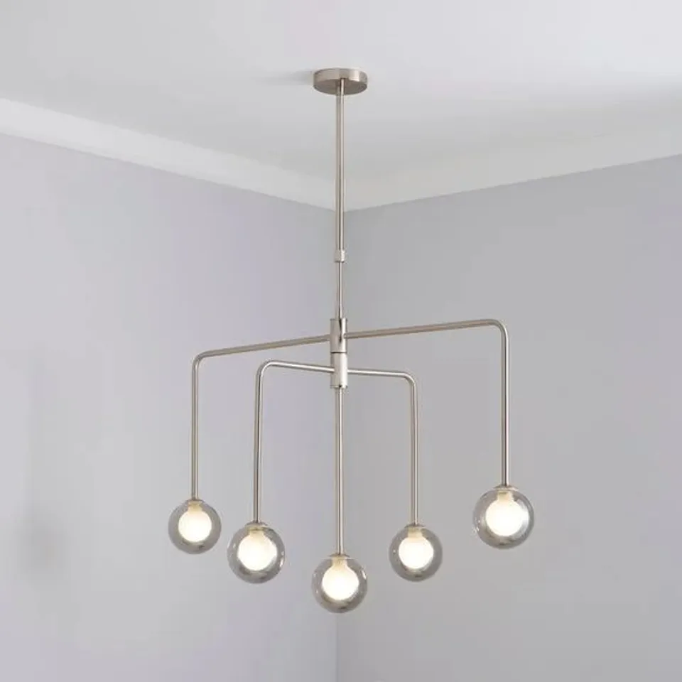 BOXED MARAN 5 LIGHT DINER CEILING LIGHT