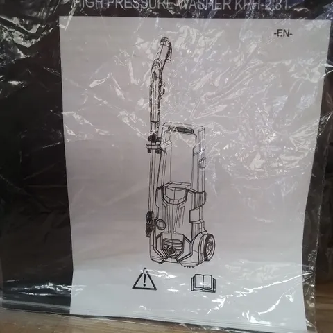 BOXED JET WASHER WITH ATTACH ETS IN ORANGE