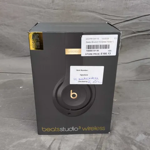 BEATS STUDIO3 WIRELESS HEADPHONES – BOXED