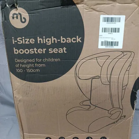 MY BABIIE BILLIE FAIERS ISIZE QUILTED BLACK CAR SEAT
