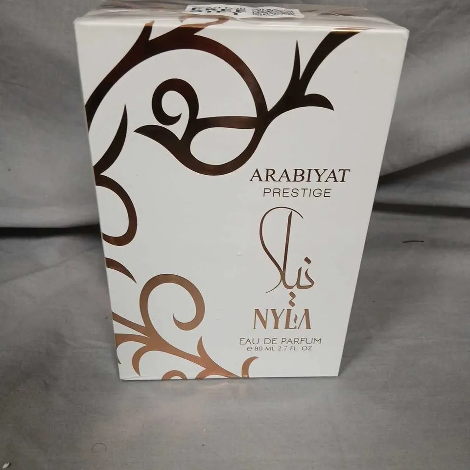 BOXED AND SEALED NYLA ARABYAT PRESTIGE EAU DE PARFUM 80ML