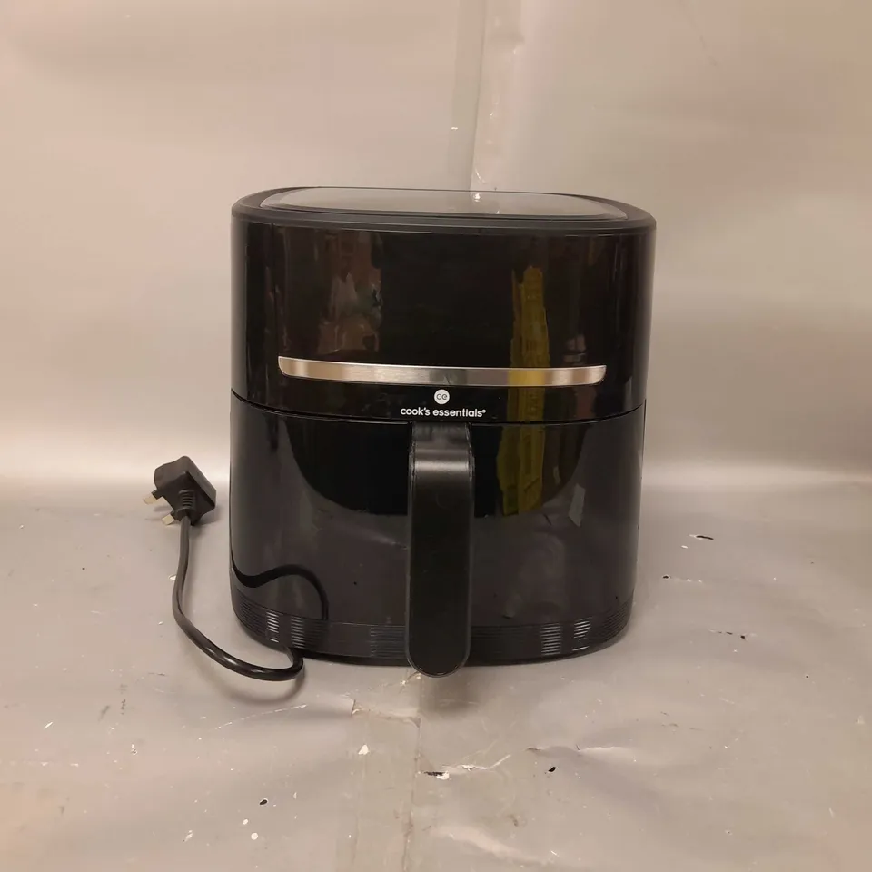 COOK'S ESSENTIALS 4L AIR FRYER IN BLACK