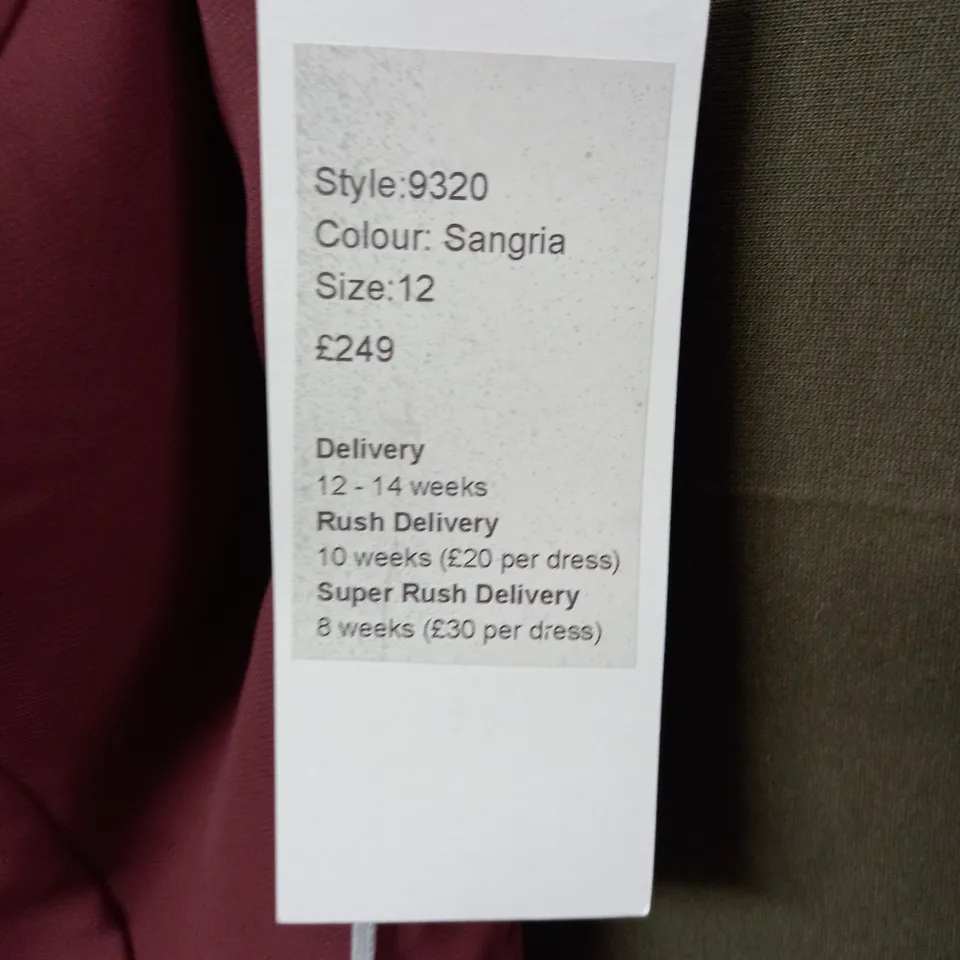 SORELLA VITA SANGRIA OCCASIONAL DRESS - 12