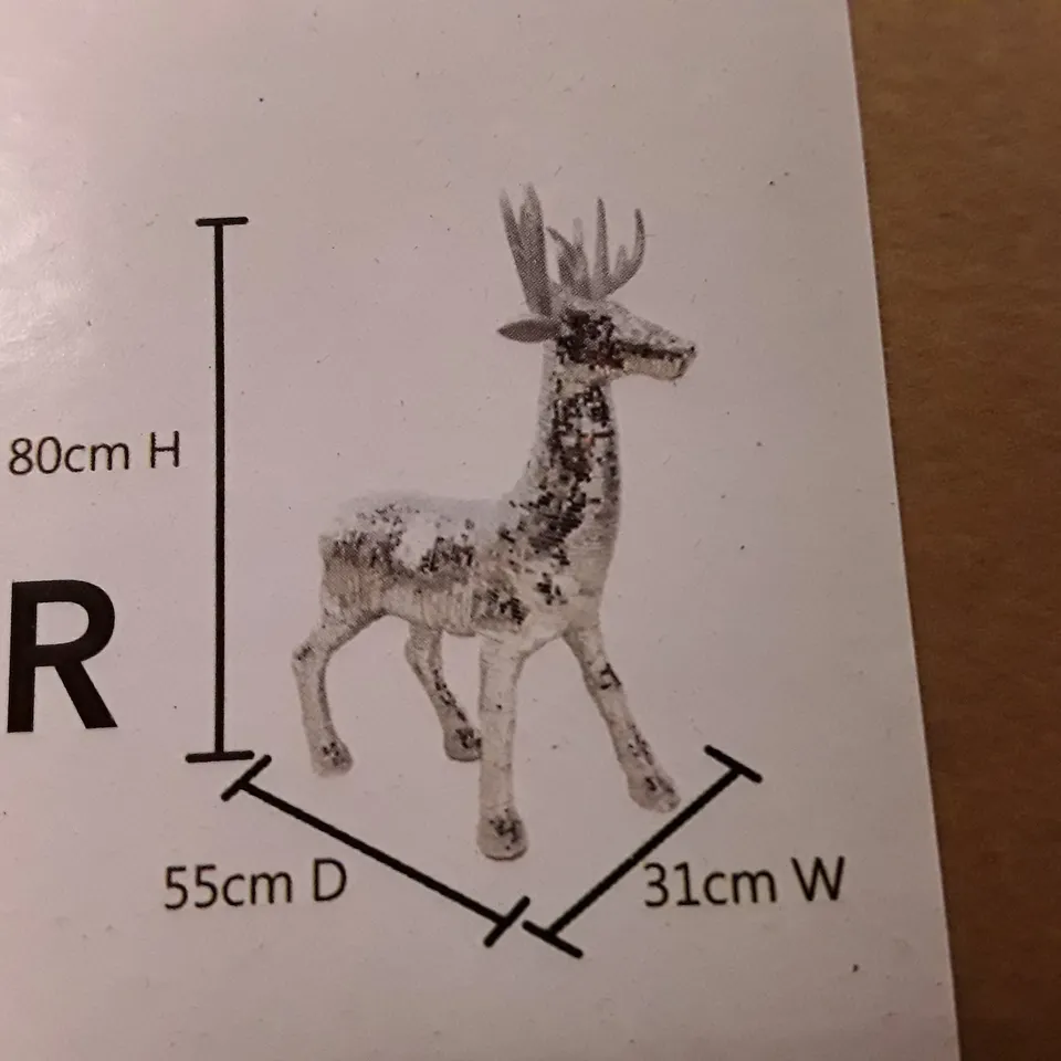 PALLET OF APPROXIMATELY 8 BRAND NEW BOXED 80CM MOSAIC REINDEERS