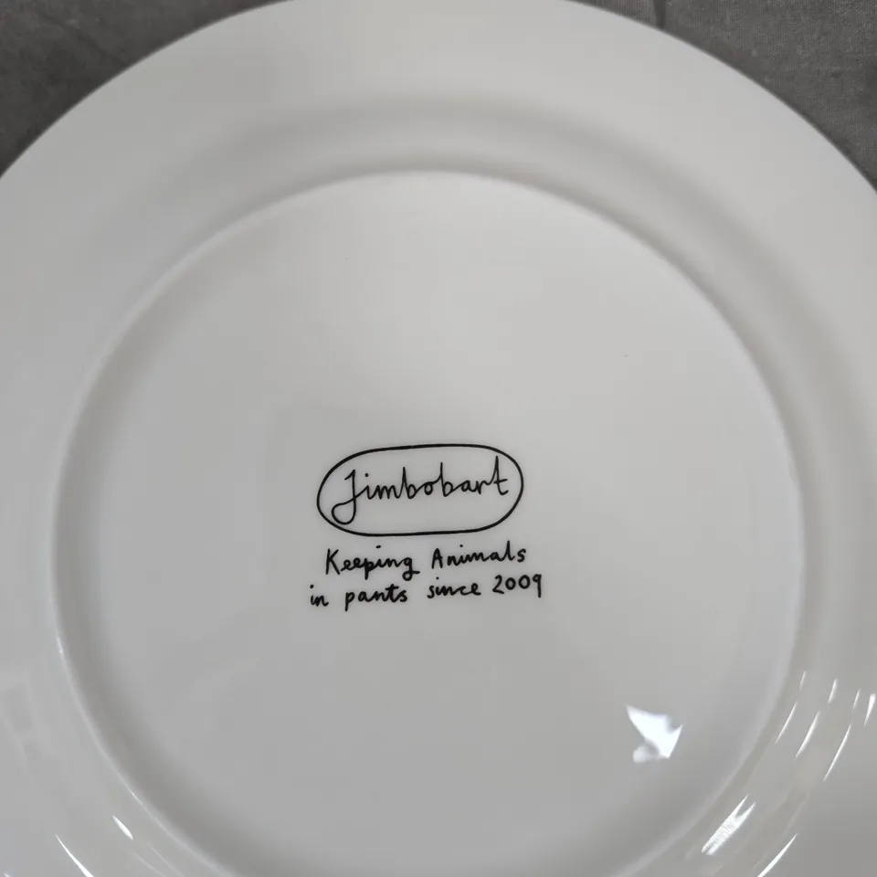 JIMBOBART CAT PLATE – PANCAKE ME UP! DECORATIVE CERAMIC PLATE