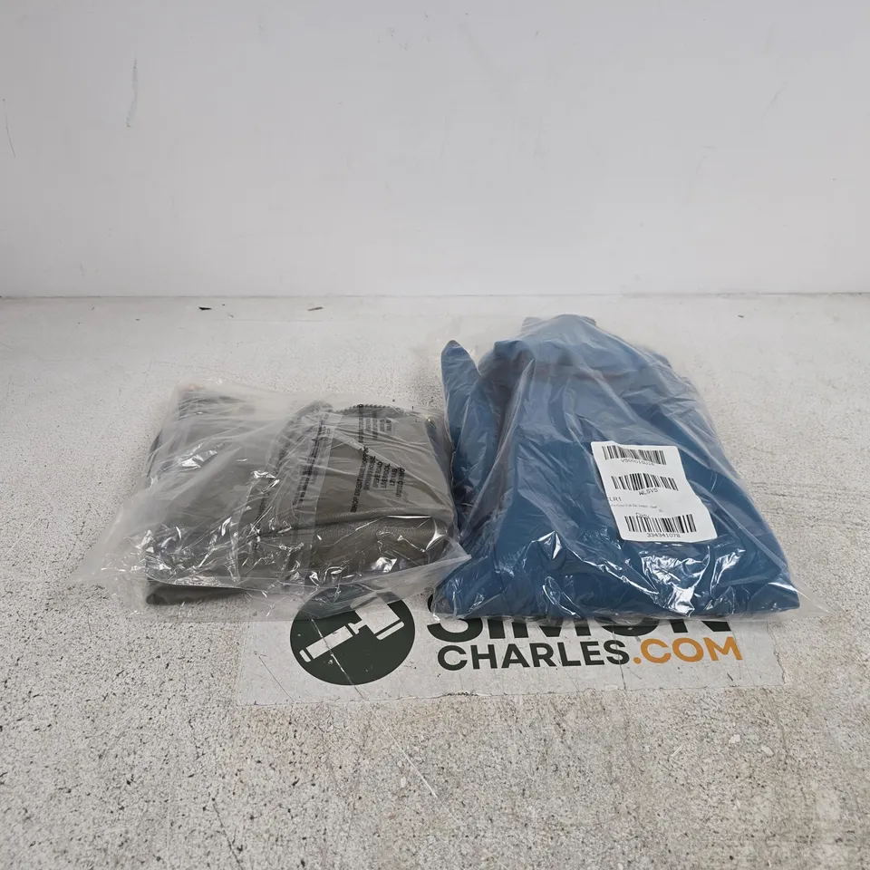BOX OF APPROXIMATELY 15 ASSORTED HOUSEHOLD ITEMS TO INCLUDE CLOTHING, BAG ETC