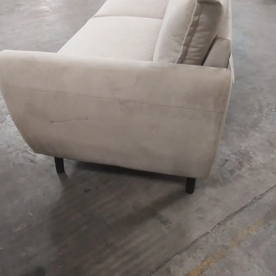 QUALITY DESIGNER 3-SEATER VELVET SOFA 