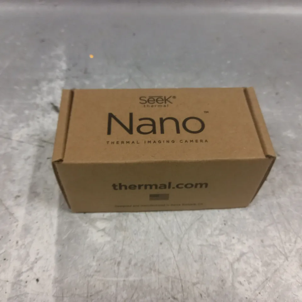 BOXED SEEK THERMAL NANO THERMAL IMAGING CAMERA