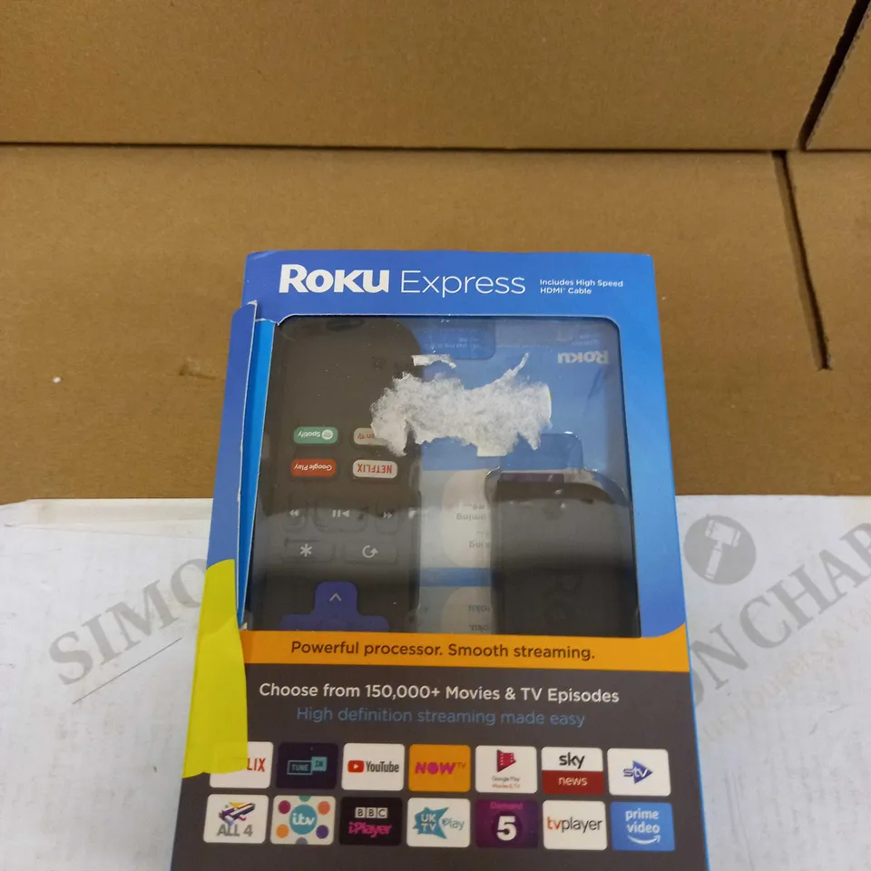 ROKU EXPRESS TELEVISION STREAMING BOX
