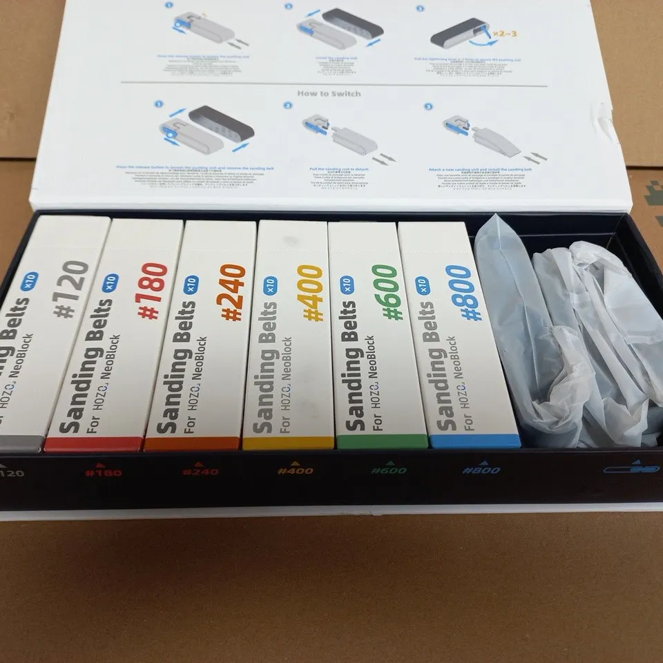 HOZO NEOBLOCK SANDING BELTS ULTRA COMBO