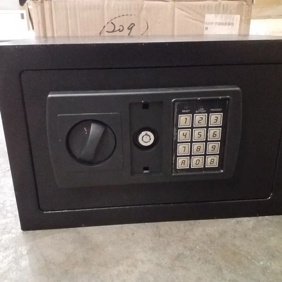 BOXED DISPLAY4TOP SECURITY STEEL DIGITAL ELECTRONIC SECURITY SAFE BOX WITH TWO KEYS FOR HOME OFFICE