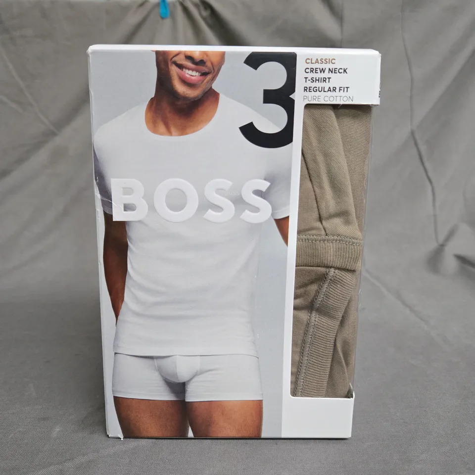 BOXED HUGO BOSS CLASSIC CREW NECK T-SHIRT SIZE L