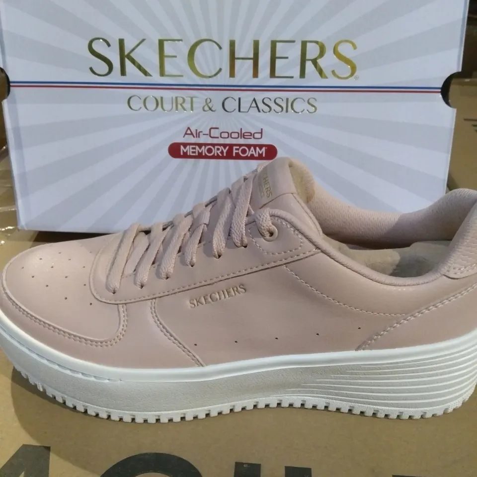SKETCHERS WOMENS PINK TRAINERS SIZE 6