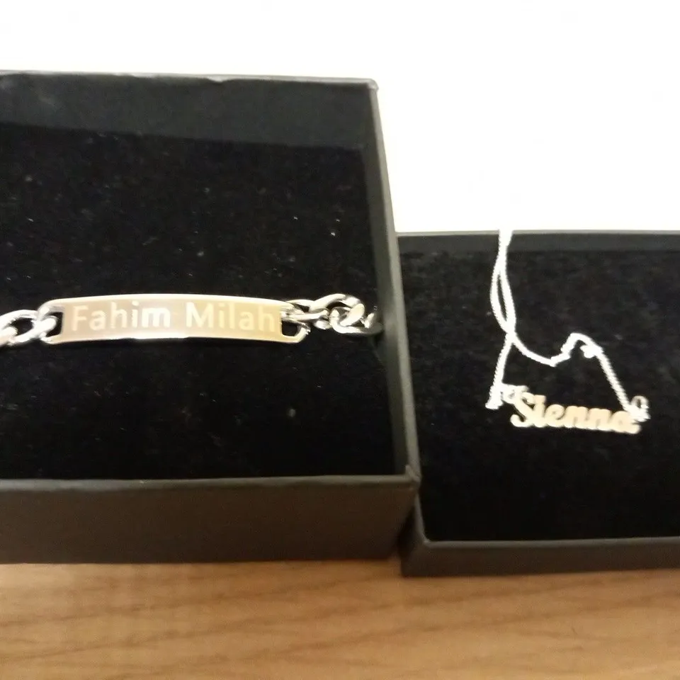 6 ITEMS OF ASSORTED THE LOVE SILVER COLLECTION JEWELLERY