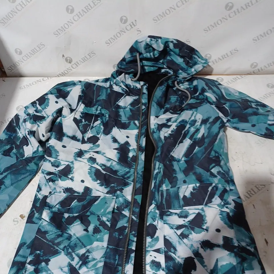 DARE2BE LADIES DEVIATION JACKET IN BLUE/WHITE - 12