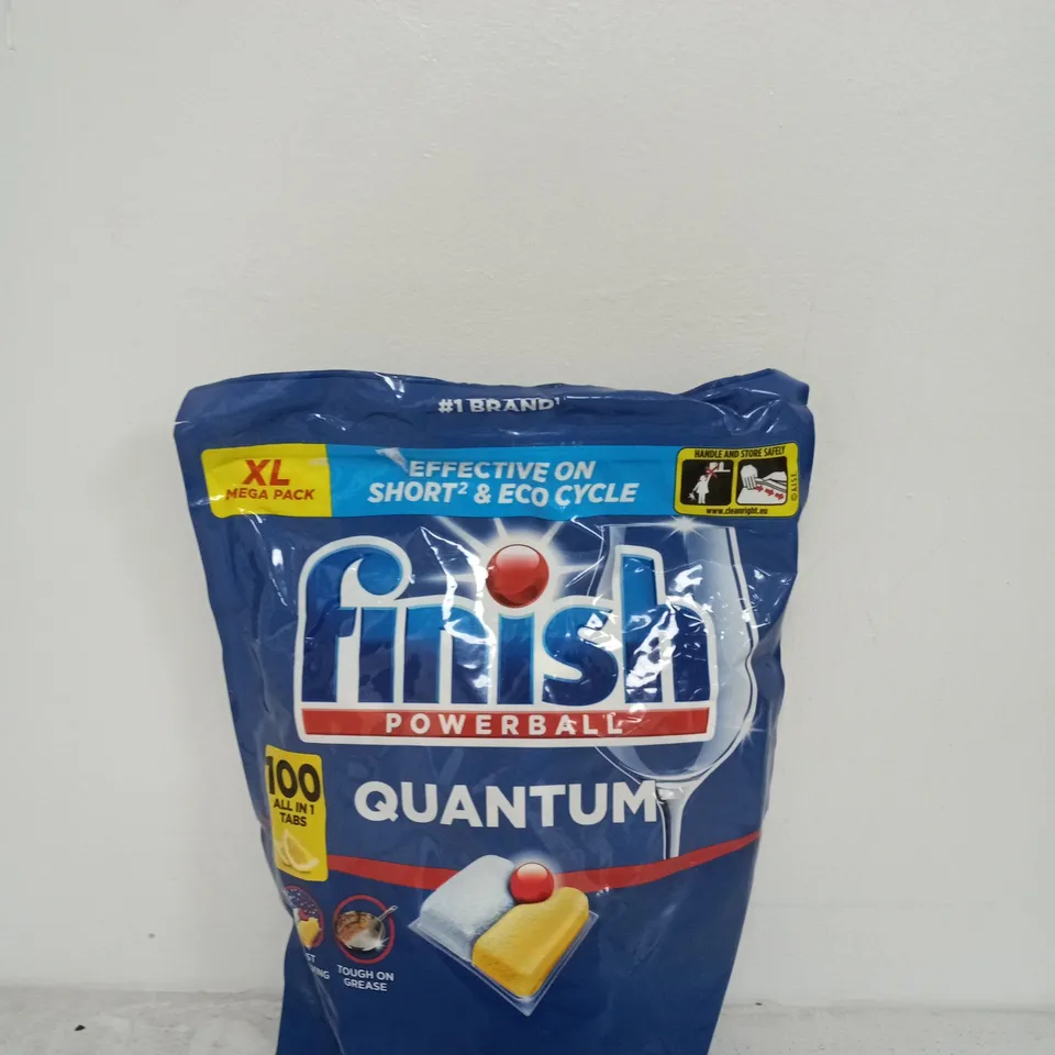 FINISH QUANTUM POWERBALL DISHWASHER TABLETS – 100 TABS 