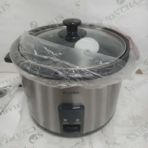 BREVILLE 1.8L CAPACITY RICE COOKER & STEAMER