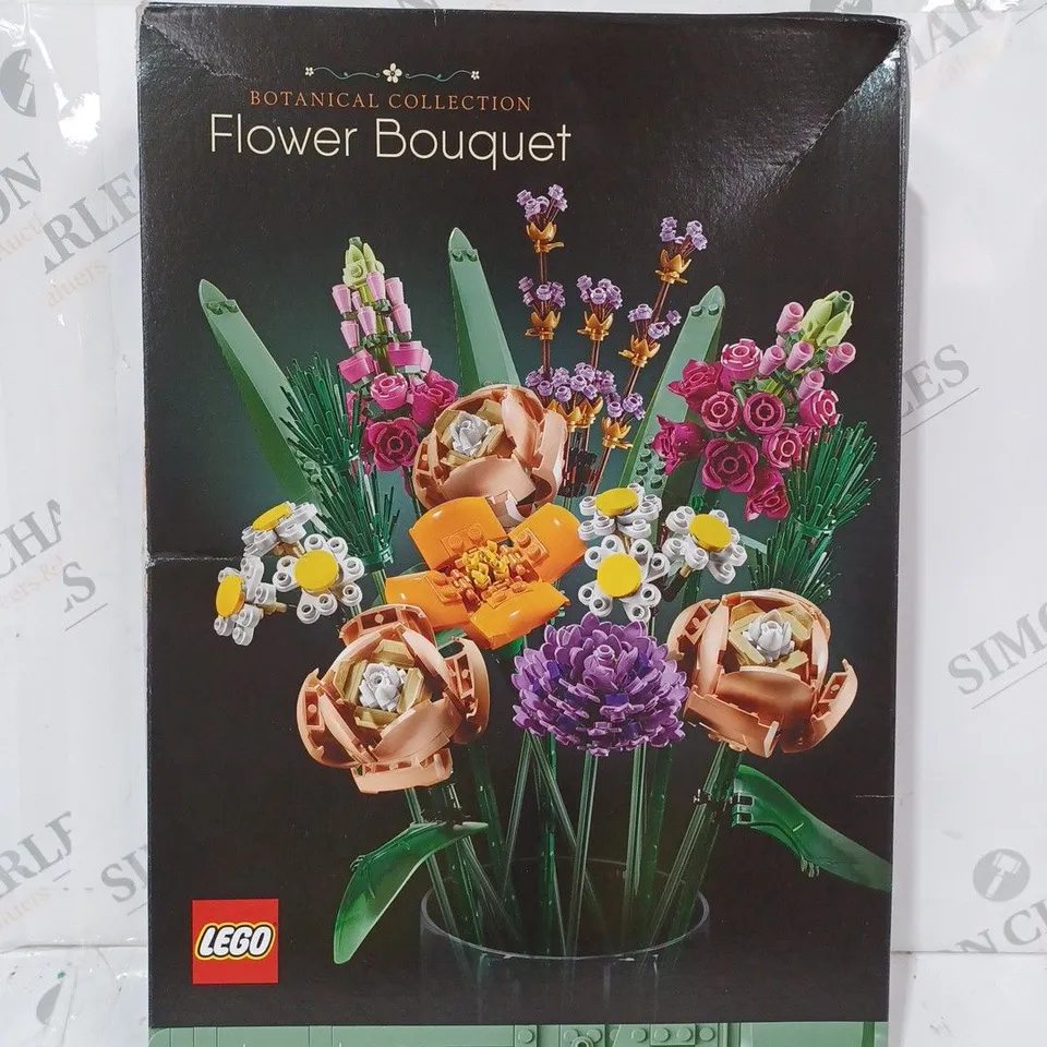 BOXED LEGO BOTANICAL COLLECTION 10280 FLOWER BOUQUET