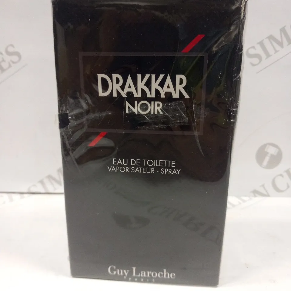 BOXED AND SEALED DRAKKAR NOIR EAU DE TOILETTE GUY LAROCHE 200ML