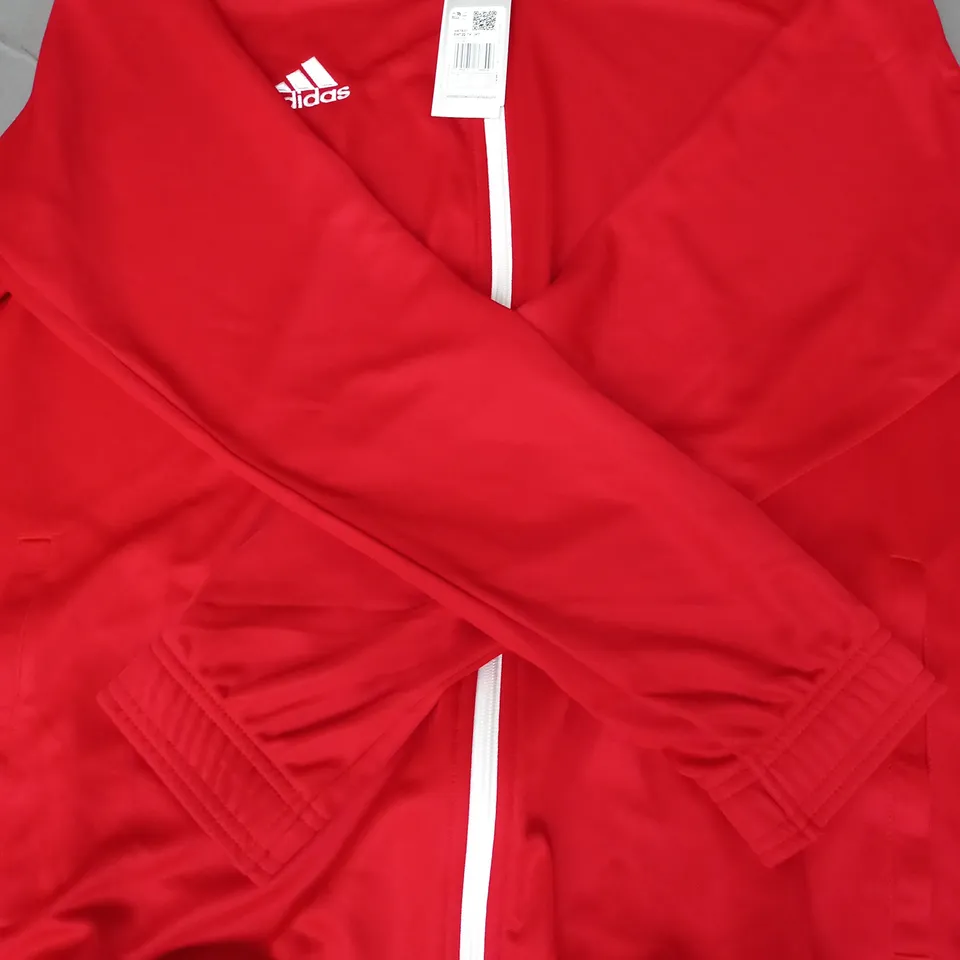 ADIDAS AEROREADY JACKET IN RED SIZE 2XL