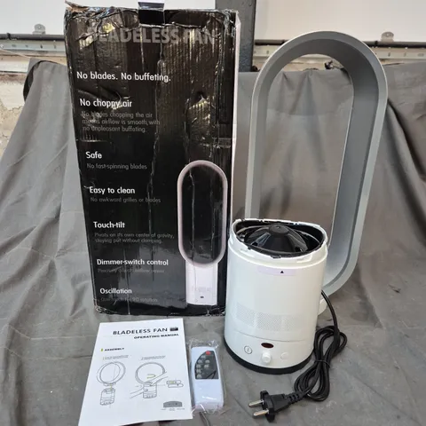 BLADE-LESS FAN WITH REMOTE – BOXED