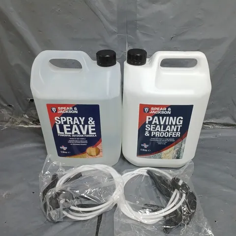 SPEARS AND JACKSON SPRAY AND LEAVE 5 LTR AND 2 LONG HOSE SPRAYER