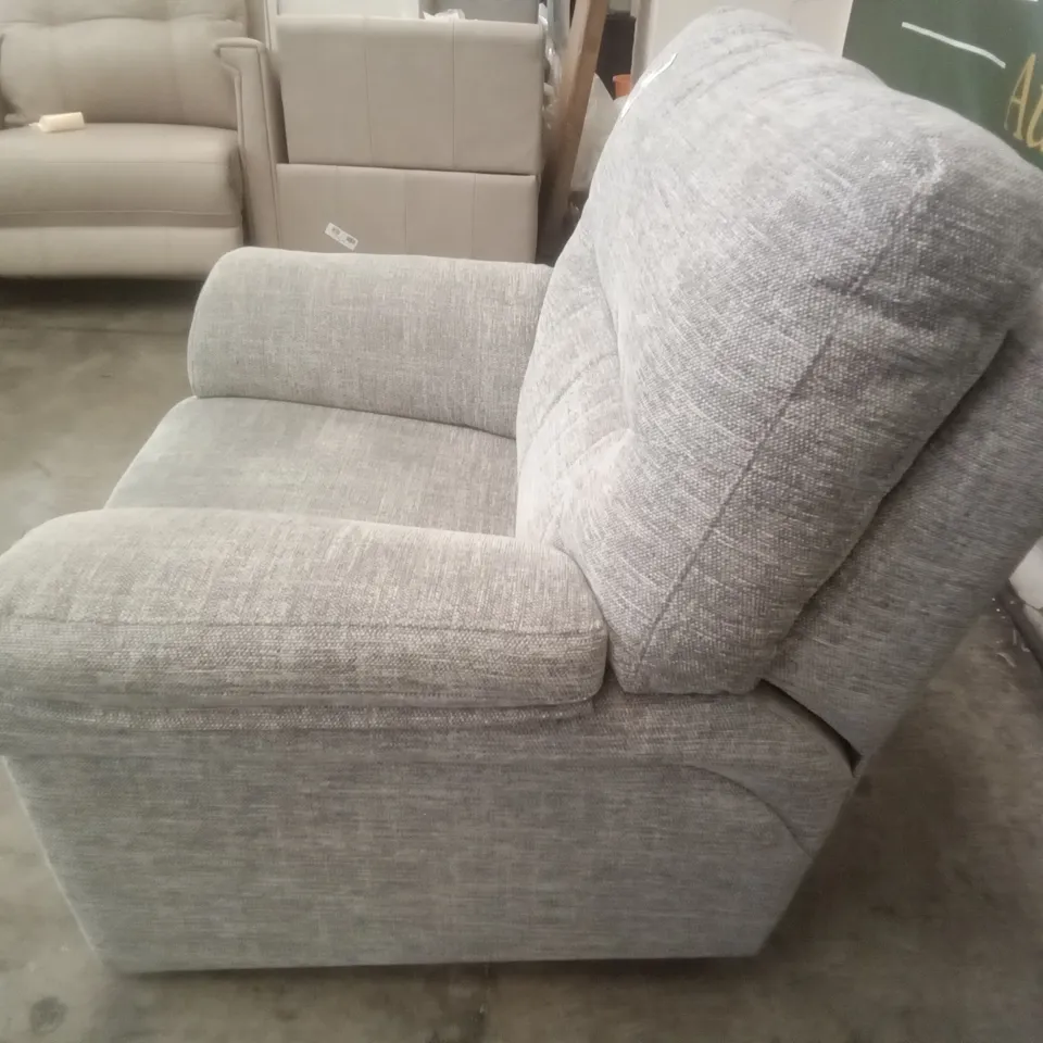 DESIGNER G PLAN MADE SEATTLE MANUAL RECLINER CHAIR - DALI EARTH FABRIC 