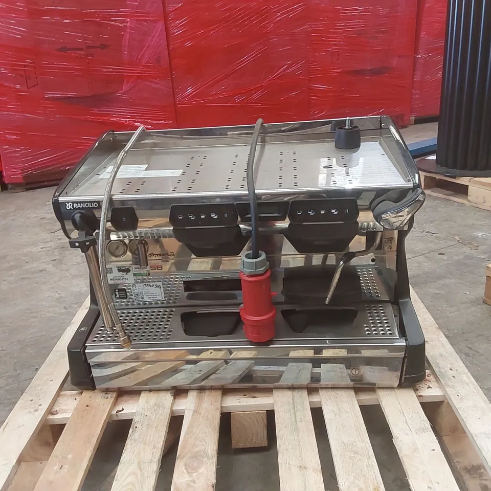 RANCILIO CLASSE 7 2 GROUP COMMERCIAL COFFEE MACHINE WITH ISTEAM