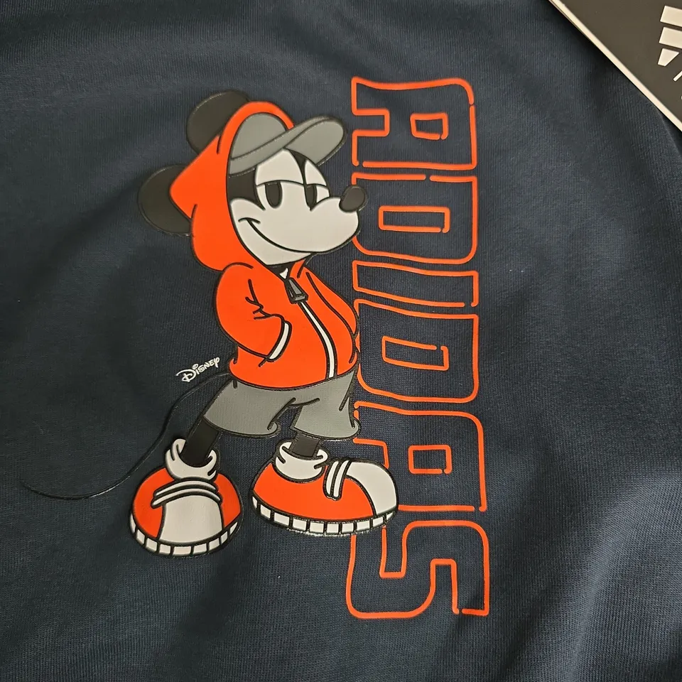 ADIDAS X MICKEY MOUSE KIDS' TRACKSUIT NAVY – UK 4T (JUMPER & JOGGERS)