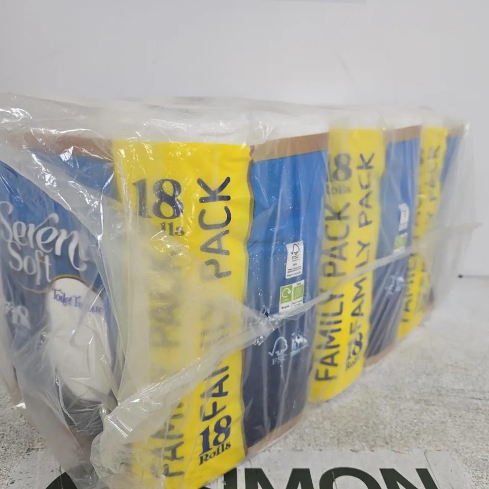 APPROX 3 X 18 SERENITY SOFT TOILET TISSUE 