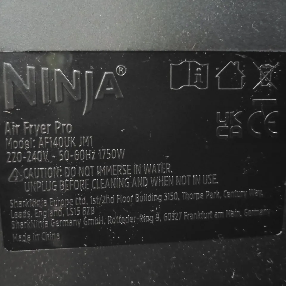 NINJA AIR FRYER PRO 4.7L AF140UK – BOXED