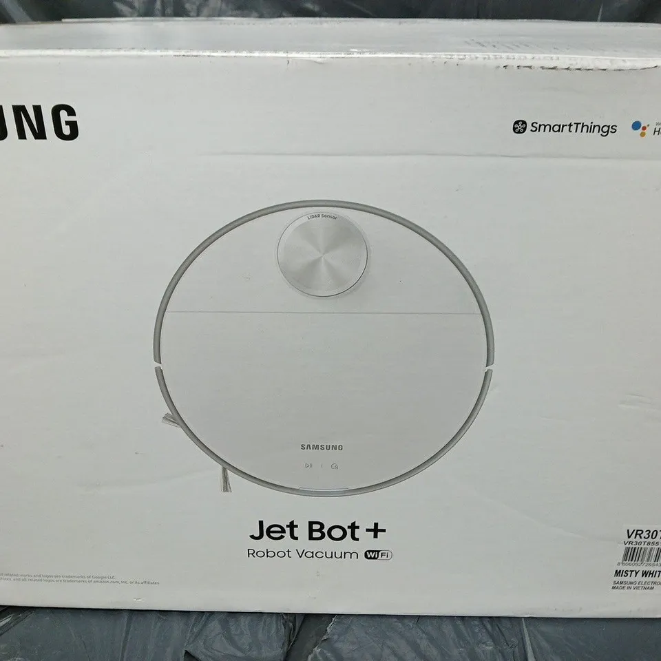 SAMSUNG JET BOT™+ VR30T85513W/EU ROBOT VACUUM CLEANER - WHITE