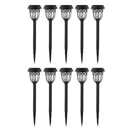 GARDEN STORIES CLASSIC SET DUAL FUNCTION SOLAR GLASS STAKE LIGHTS
