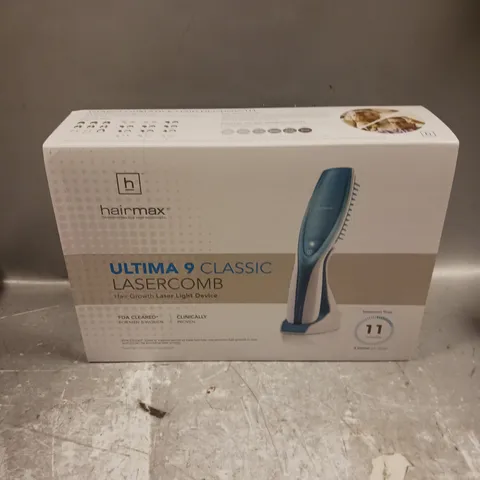 BOXED HAIRMAX ULTIMA 9 CLASSIC LASER COMB 