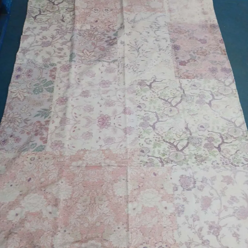 210x160 MIA PINK PATCH FLORAL RUG